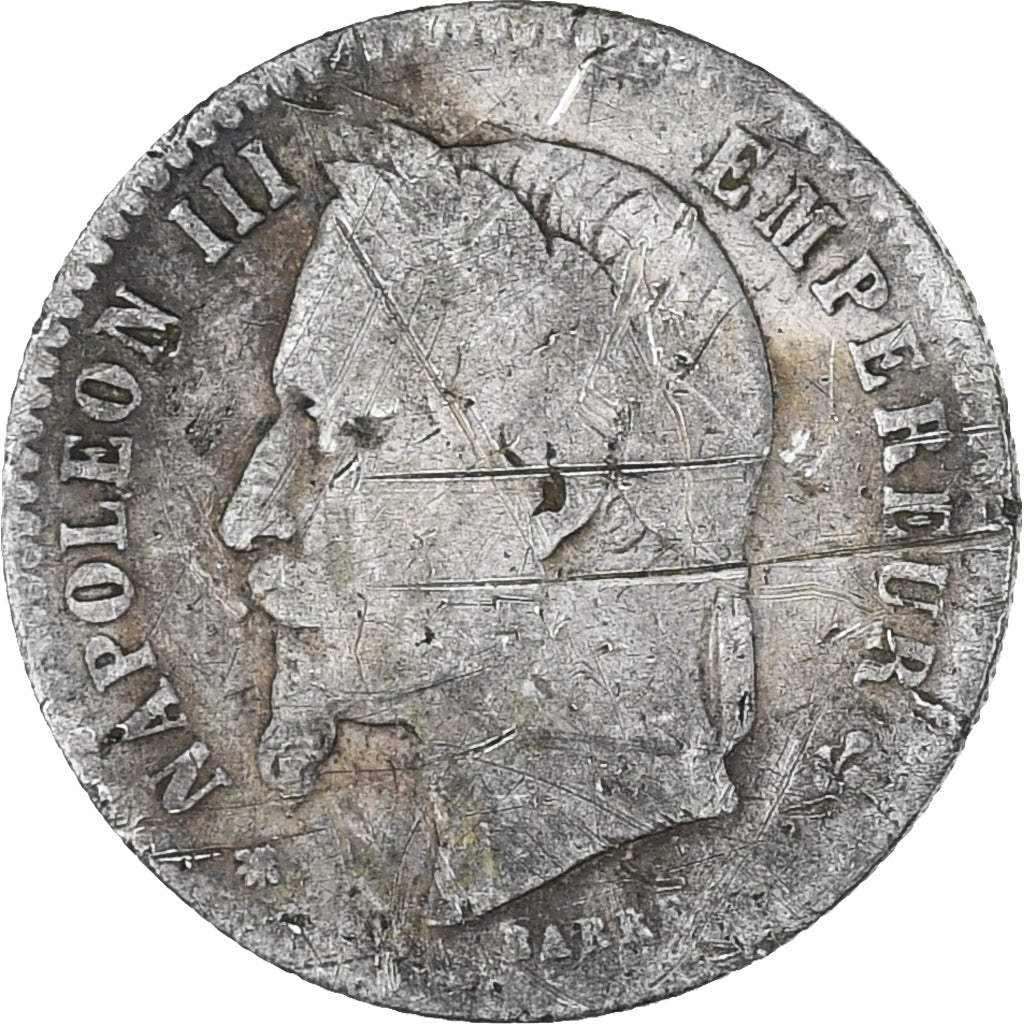 Münze, Frankreich, Napoleon III, Napoléon III, 50 Centimes, 1867, Paris, S