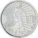 France, 10 Euro, 2009, Semeuse, SPL, Argent, KM:1580
