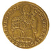 AUSTRIAN STATES, Ducat, 1701, Salzburg, KM #257, AU(50-53), Gold, 3.46