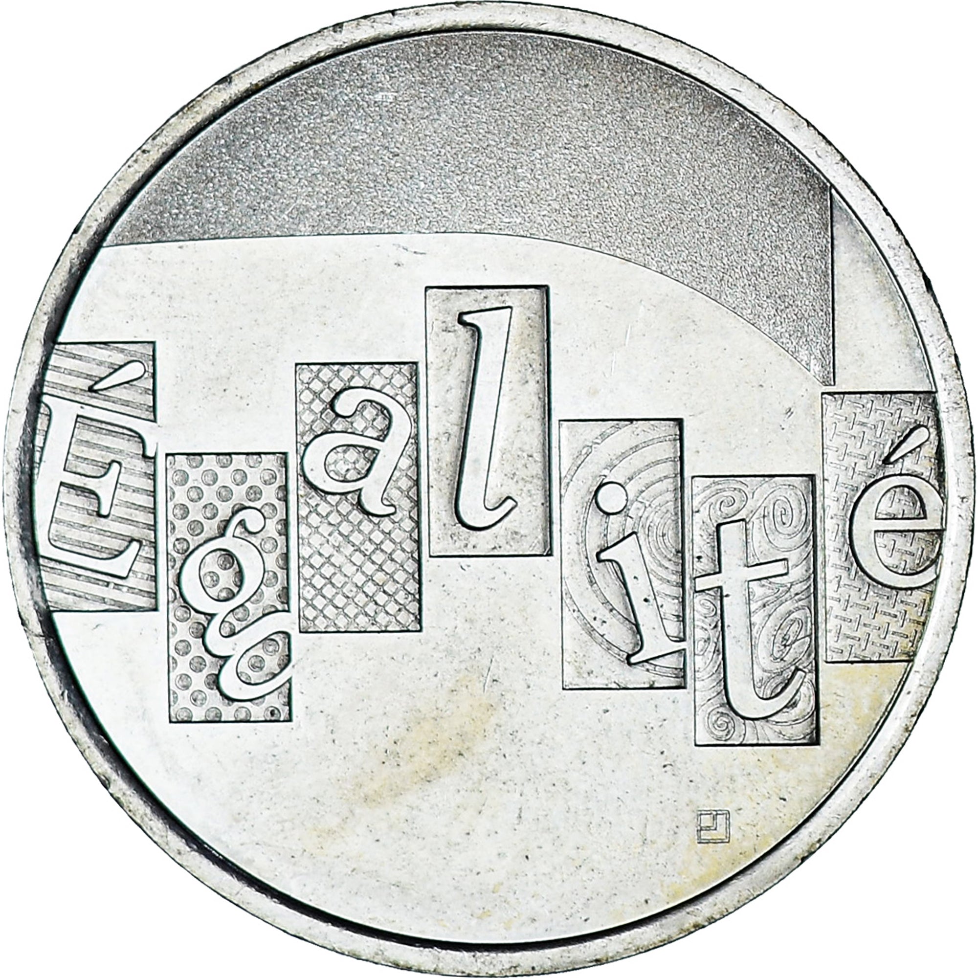 França, 5 Euro, Egalité, 2013, Paris, MS(63), Prata
