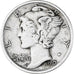 Moeda, Estados Unidos da América, Mercury Dime, Dime, 1919, U.S. Mint