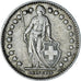 Moneta, Svizzera, Franc, 1961, BB+, Argento, KM:24