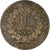 França, Cérès, 10 Centimes, 1897, Paris, VF(30-35), Bronze, KM:815.1