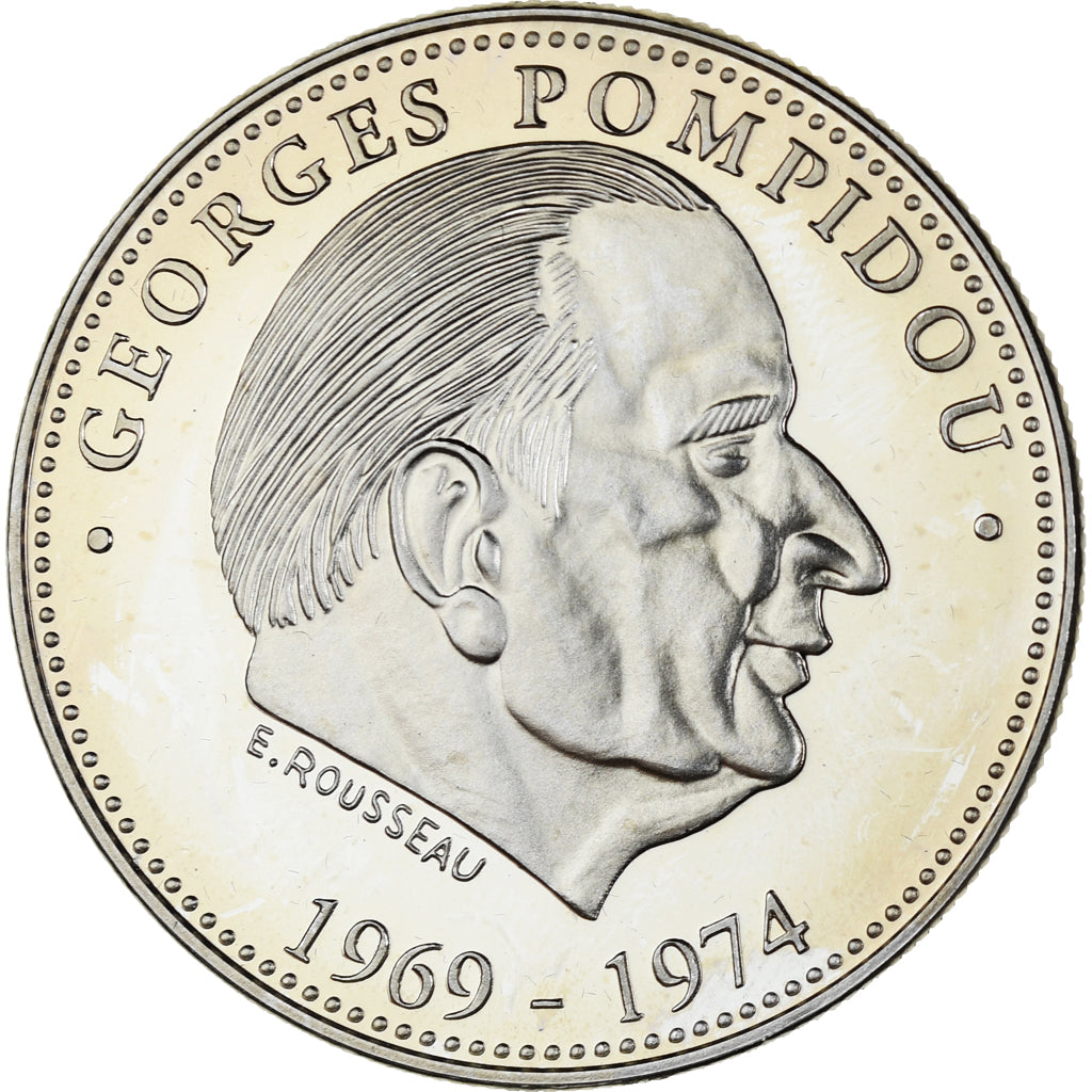 Frankrijk, Medaille, Les Présidents de la République, Georges Pompidou