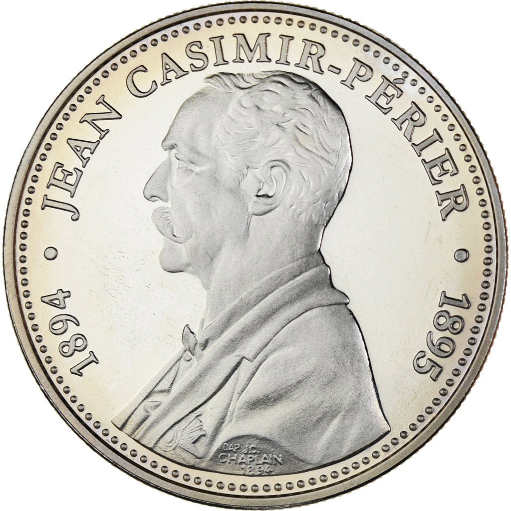 Frankreich, Medaille, Les Présidents de la République, Jean Casimir-Périer