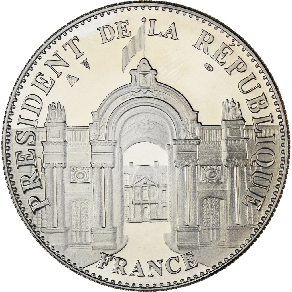 Frankreich, Medaille, Les Présidents de la République, Jacques Chirac