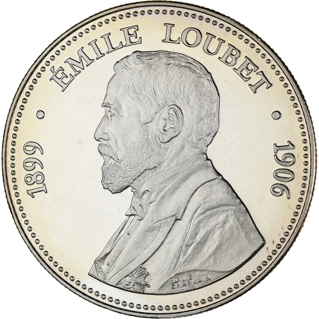 Francja, medal, Les Présidents de la République, Émile Loubet, Polityka