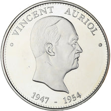 Francia, medalla, Les Présidents de la République, Vincent Auriol, Politics