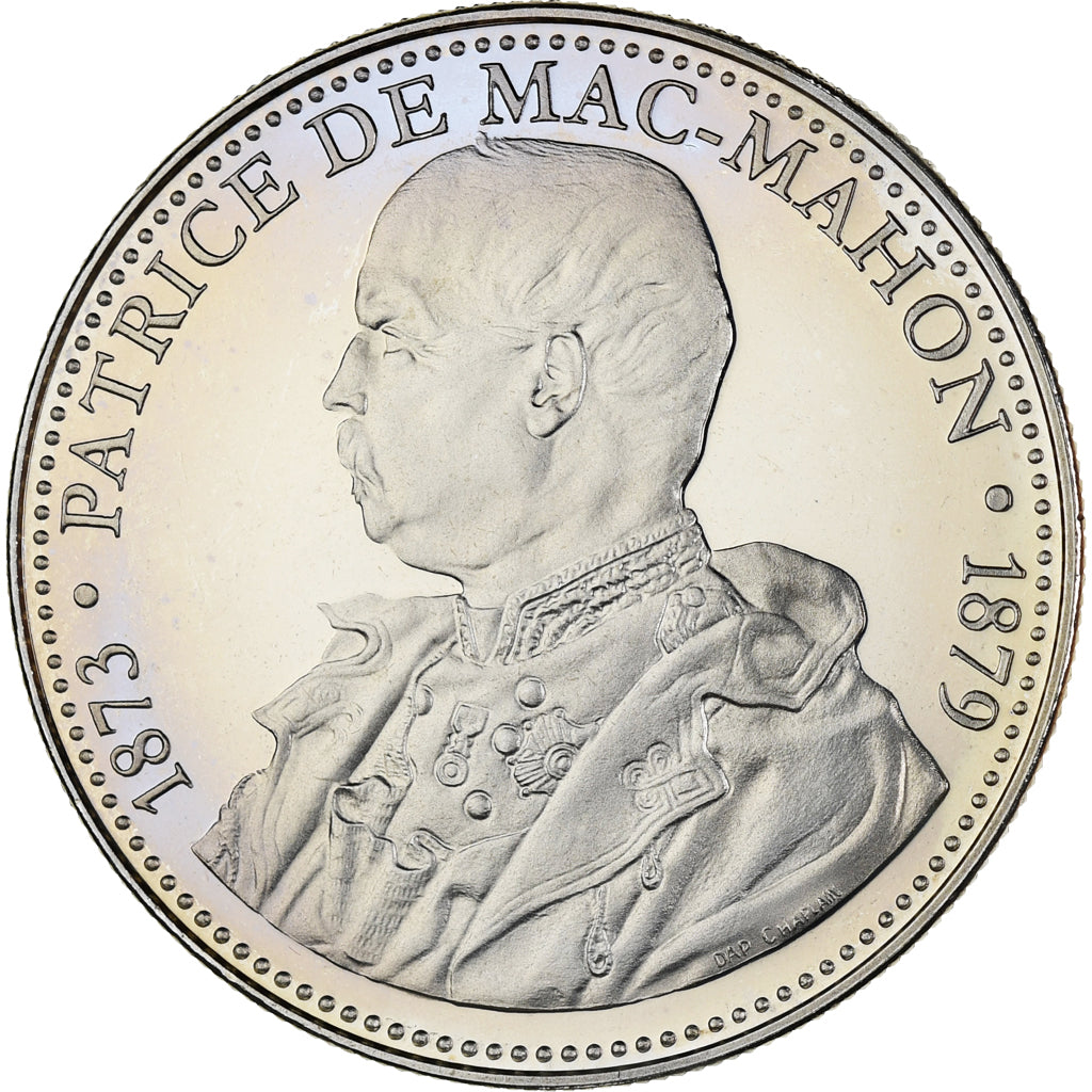 Frankreich, Medaille, Les Présidents de la République, Le Maréchal Mac Mahon