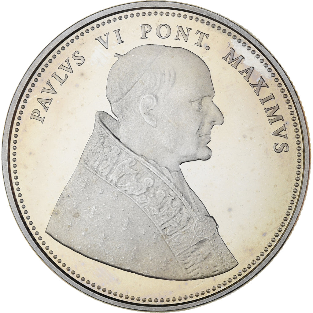 Vaticano, medalha, Paul VI, MS(64), Cobre-níquel