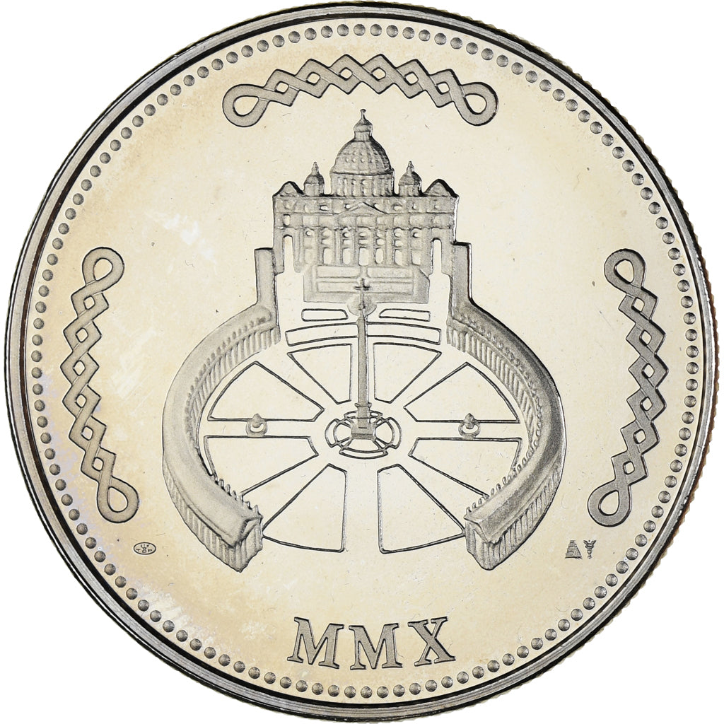 Vaticano, medaglia, Le Pape Benoit XVI, Religions & beliefs, SPL+, Rame-nichel