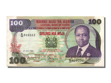 Kenya, 100 Shillings, 1984, KM #23c, 1984-07-01, EF(40-45), E