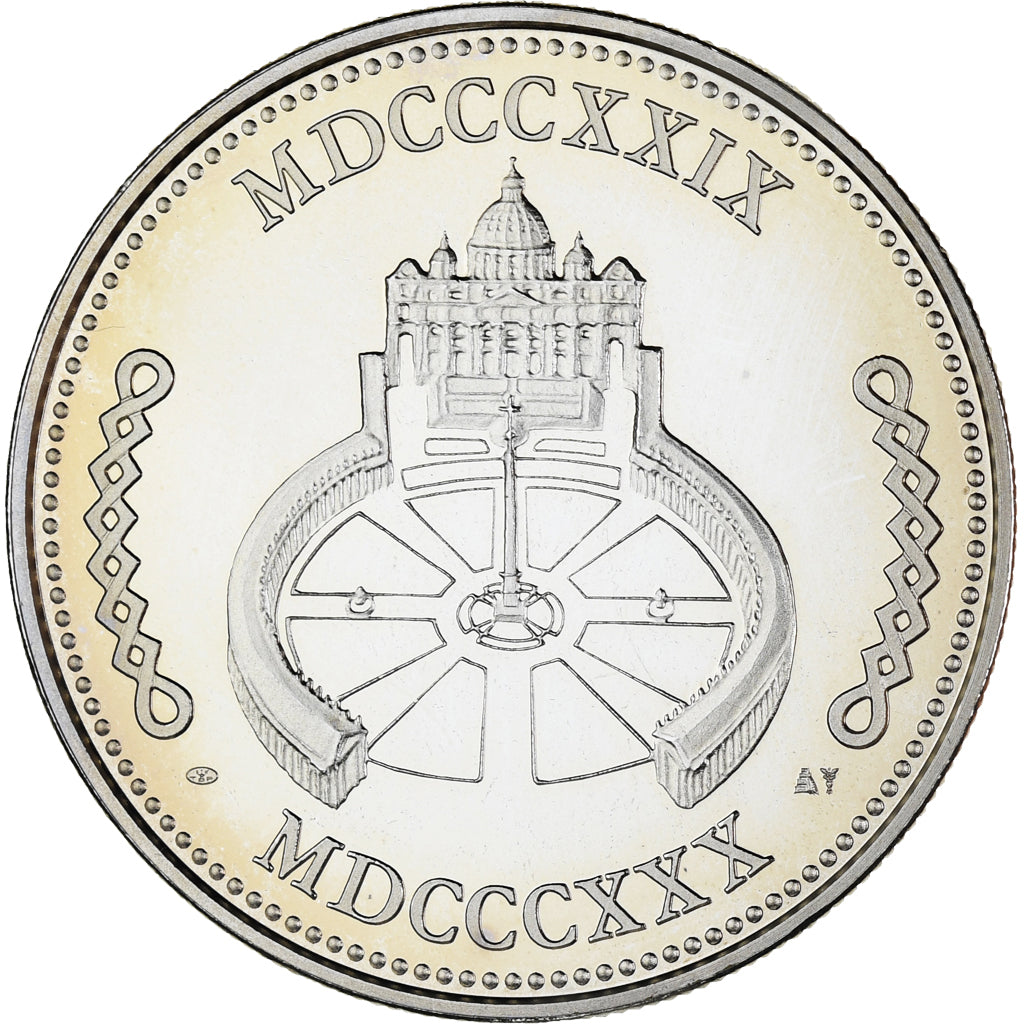 Vatican, Medal, Le Pape Pie VIII, Religions & beliefs, MS(64), Copper-nickel