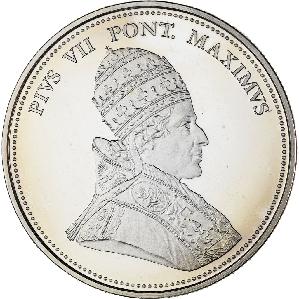 Vatican, Médaille, Le Pape Pie VII, Religions & beliefs, SPL+, Cupro-nickel