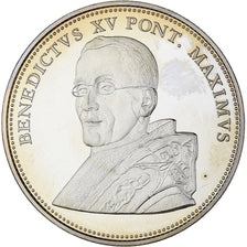 Watykan, medal, Le Pape Benoit XV, Religie i wierzenia, MS(64), Miedź-Nikiel