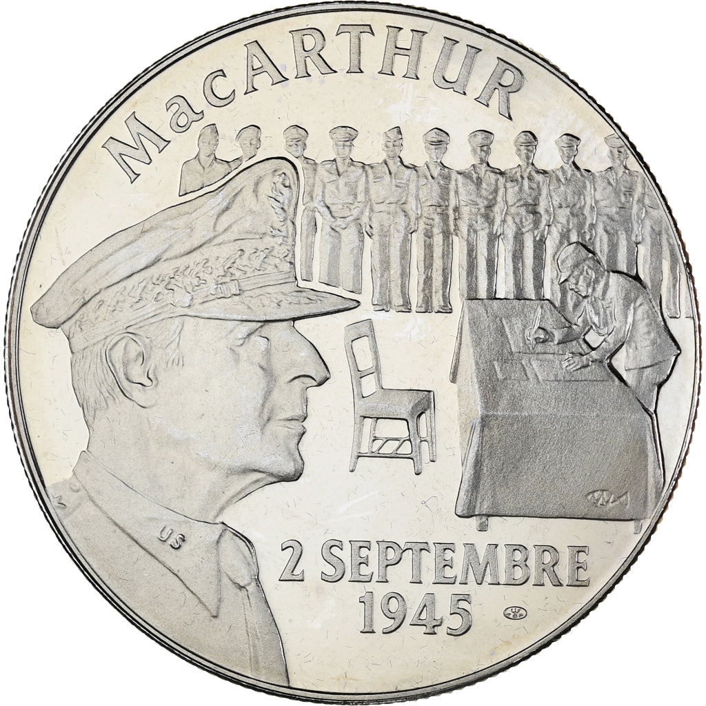 France, Medal, 1939-1945, MacArthur, 2 septembre 1945, WAR, MS(63)