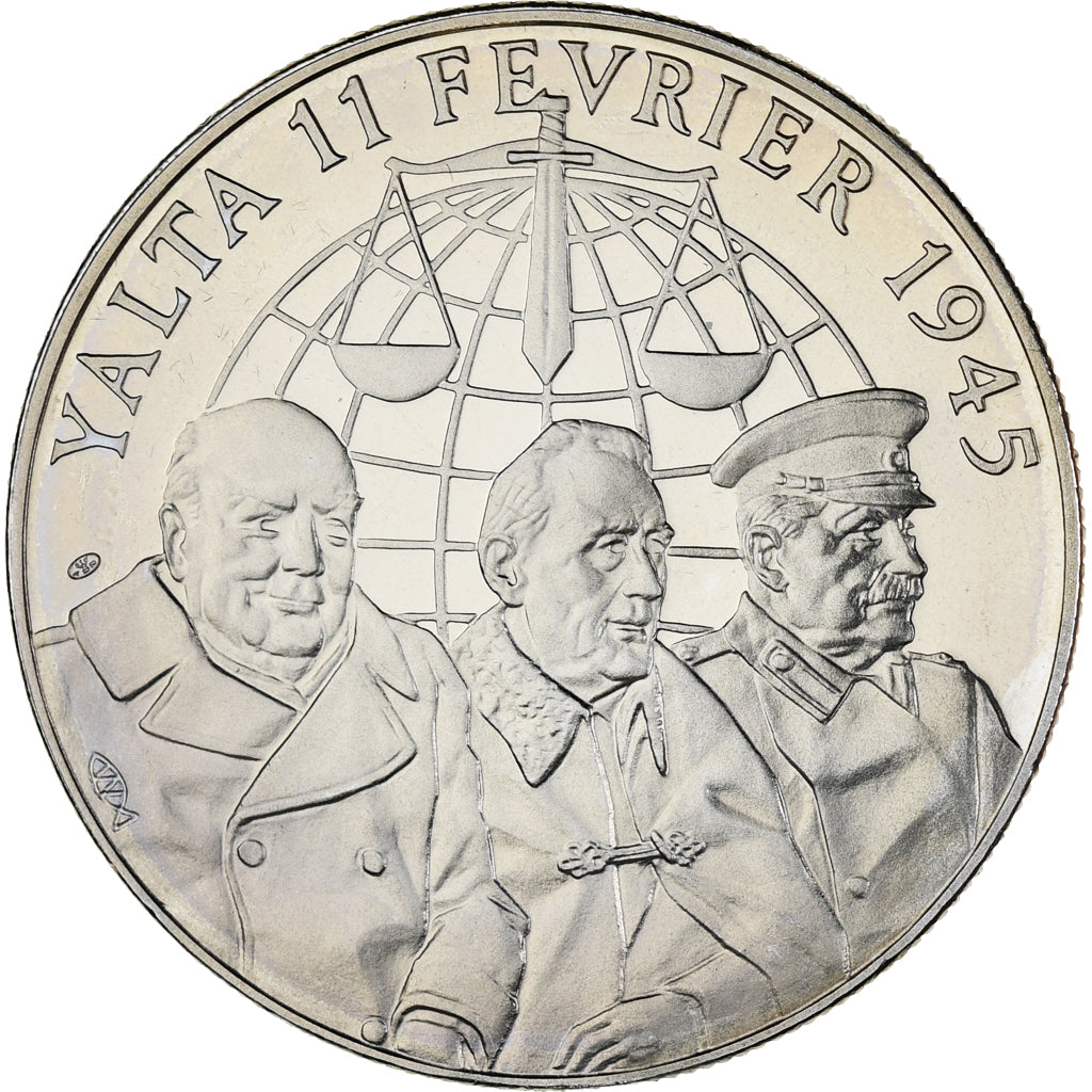 França, medalha, 1939-1945, Yalta, 11 février 1945, WAR, MS(63), Cuproníquel