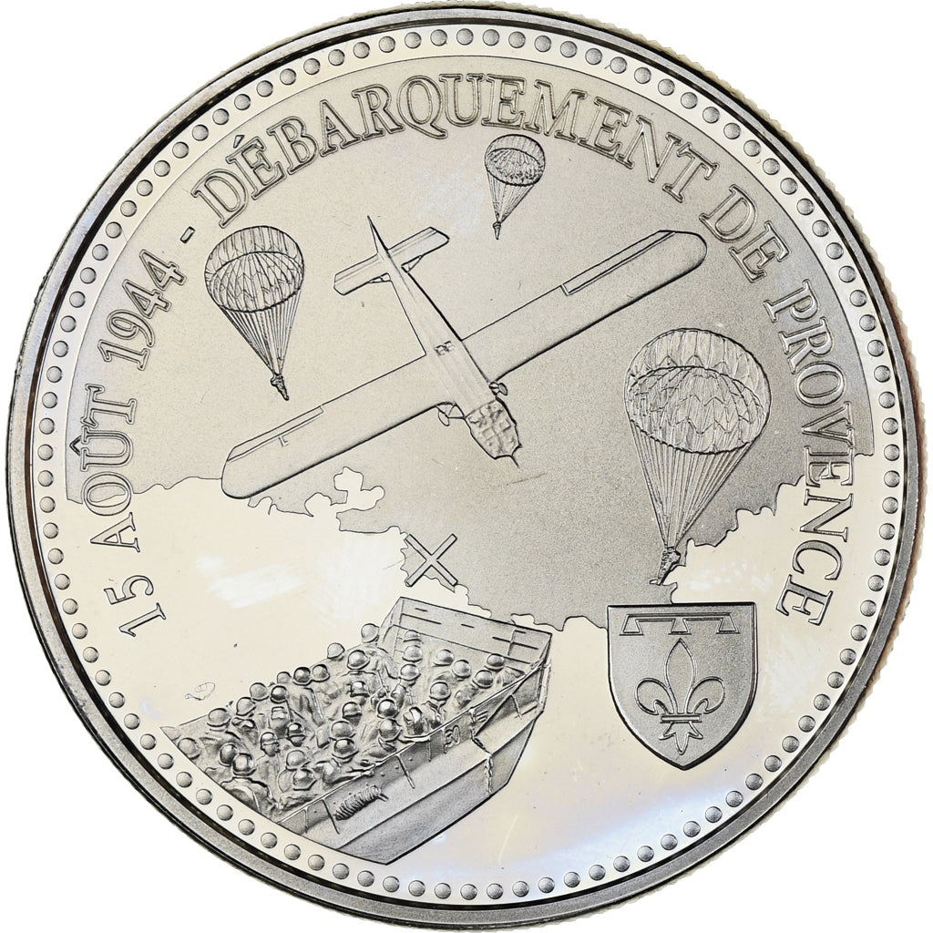 France, Medal, Seconde Guerre Mondiale, Débarquement de Provence, WAR, MS(63)