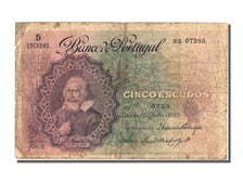 Portogallo, 5 Escudos, 1920, 1920-07-10, MB