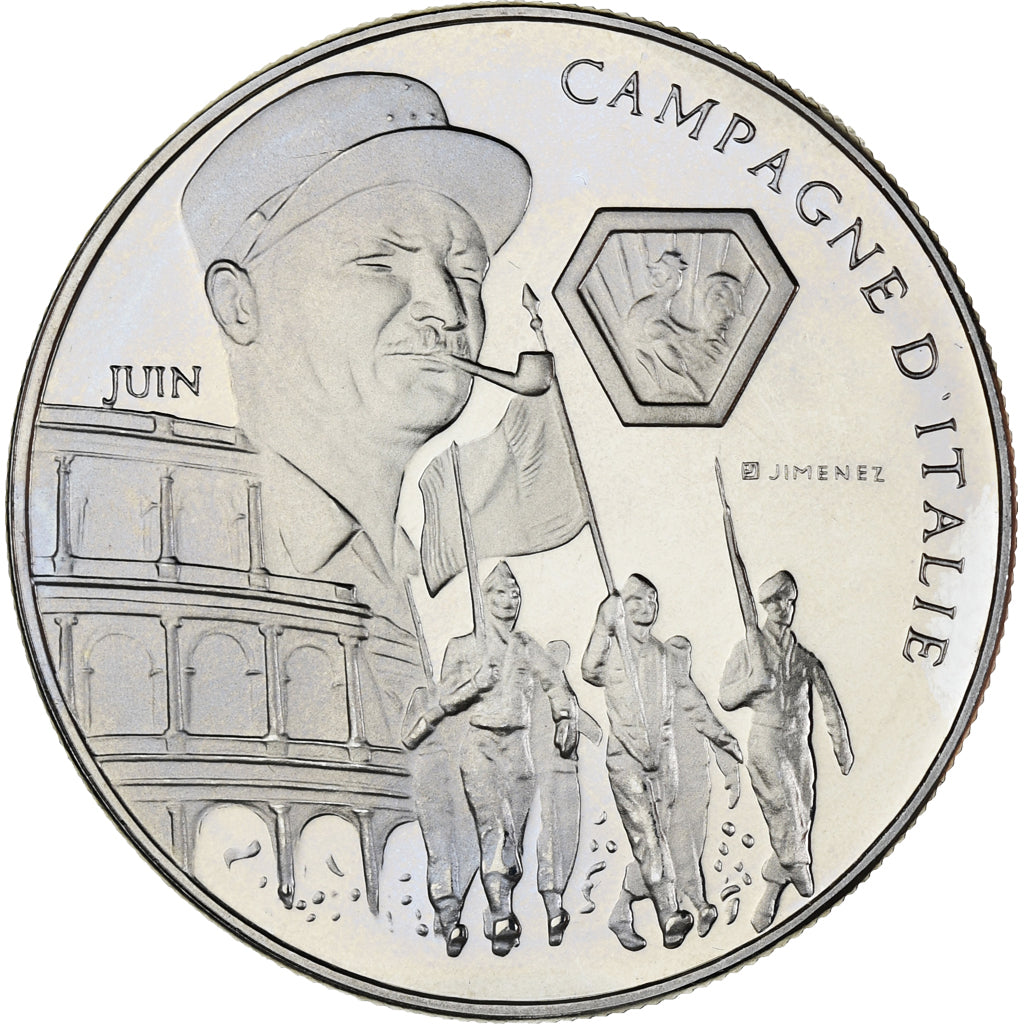 Frankreich, Medaille, Seconde Guerre Mondiale, Campagne d'Italie, WAR, UNZ