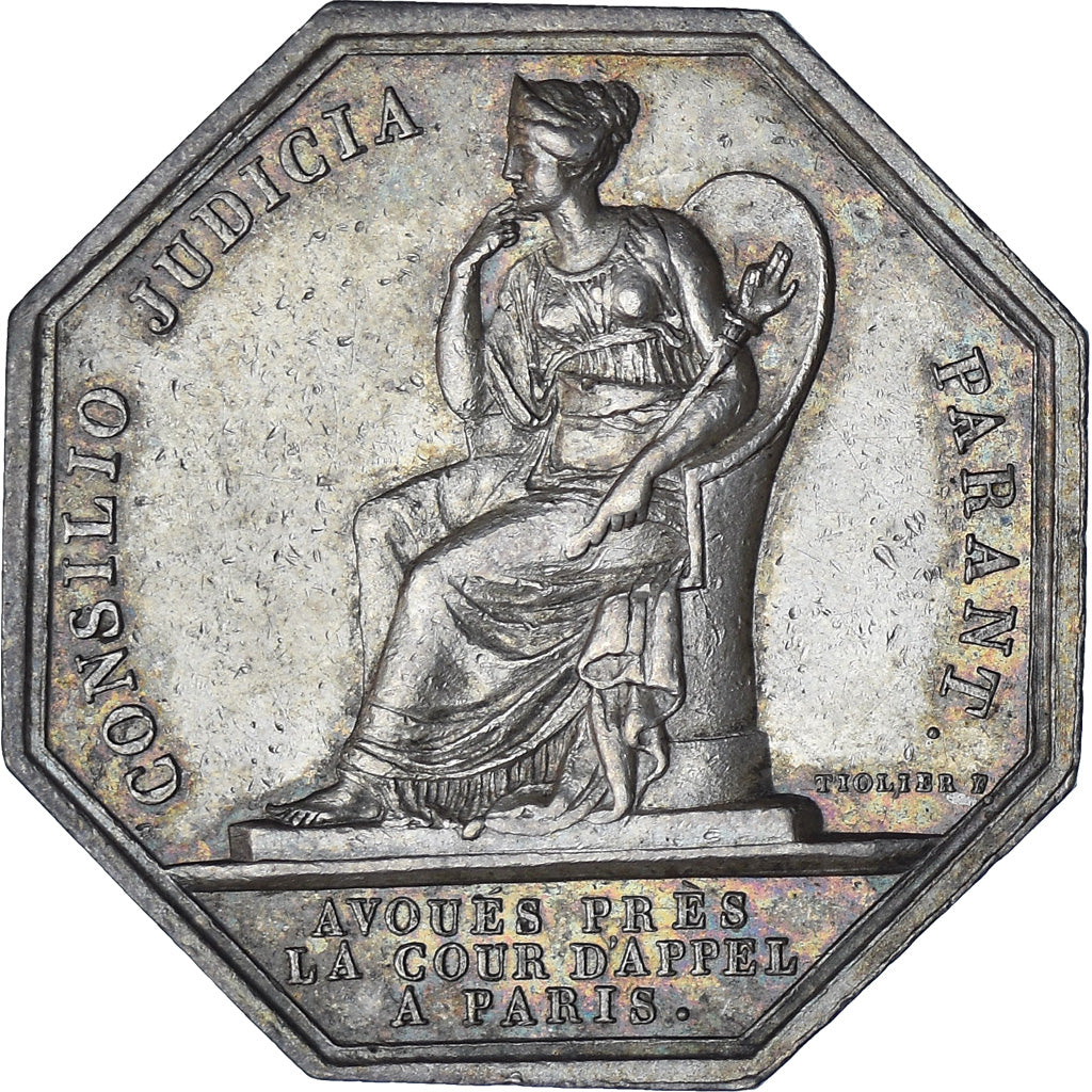 Frankrijk, Token, Avoués près la cour d'appel à Paris, Justice, Tiolier, PR