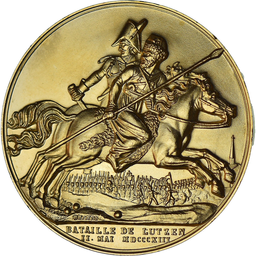 France, Médaille, Napoléon Ier, Bataille de Lutzen, History, Denon, Refrappe