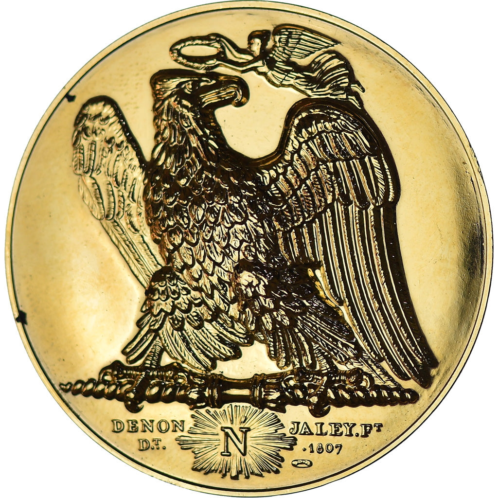 Francia, medalla, Napoléon Ier, Auspice Gallia Renovata, History, Denon