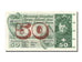 Banknot, Szwajcaria, 50 Franken, 1961, 1961-12-21, UNC(60-62)
