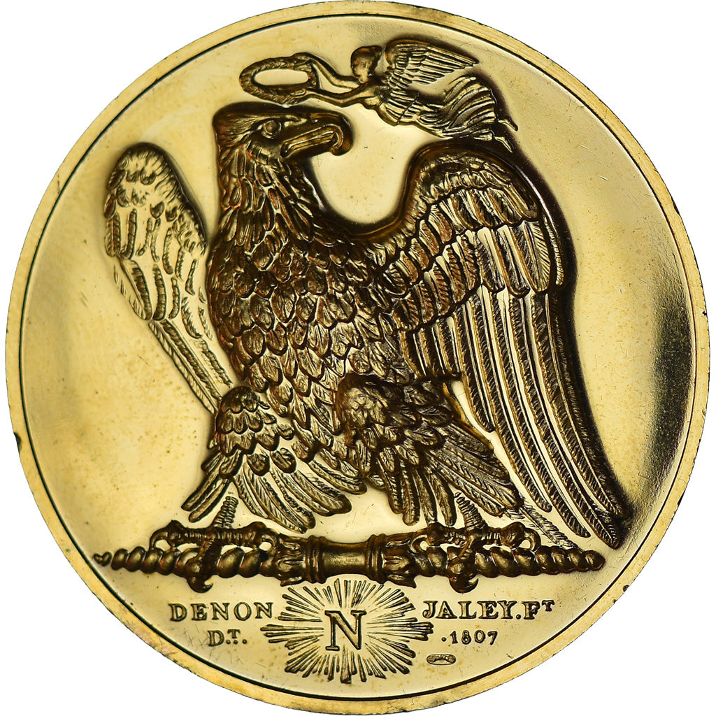France, Médaille, Napoléon 1er, Exercitv Ad Ienam, History, Denon, Refrappe