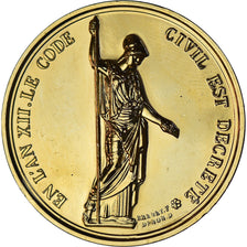 Francia, medaglia, Napoléon Ier, Code Civil (1804), History, Denon, Restrike