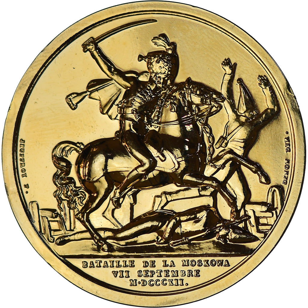França, medalha, Napoléon Ier, Bataille de la Moskowa, História, Denon, Nova