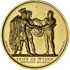 Frankrijk, Medaille, Napoléon Ier, Prise de Wilna, History, Denon, Restrike