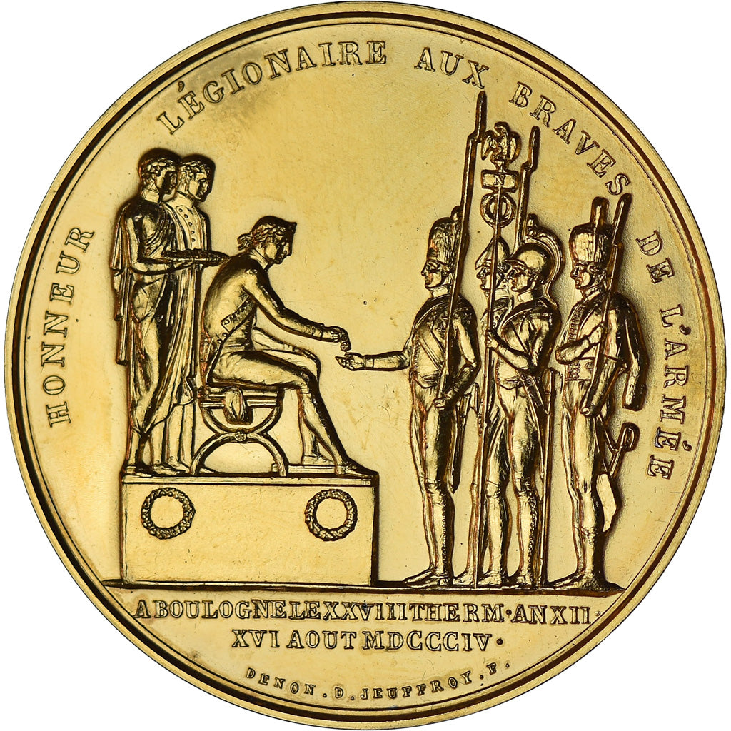 Frankreich, Medaille, Napoleon Ier , Honneur Légionnaire aux Braves de l'Armée