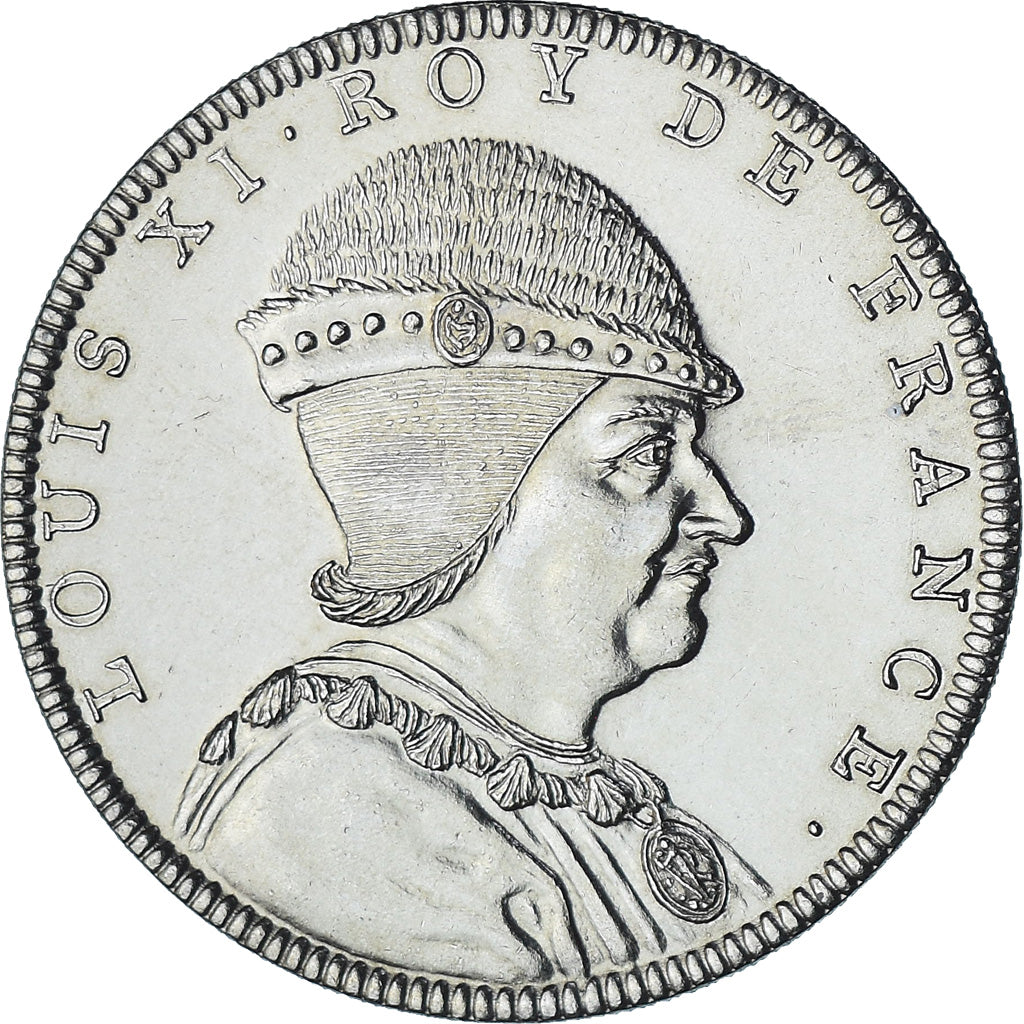 Frankrijk, Medaille, Les Rois de France, Louis XI, History, UNC-, Cupro-nikkel