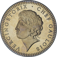 Francia, medalla, Les rois de France, Vercingetorix, History, SC, Cobre -
