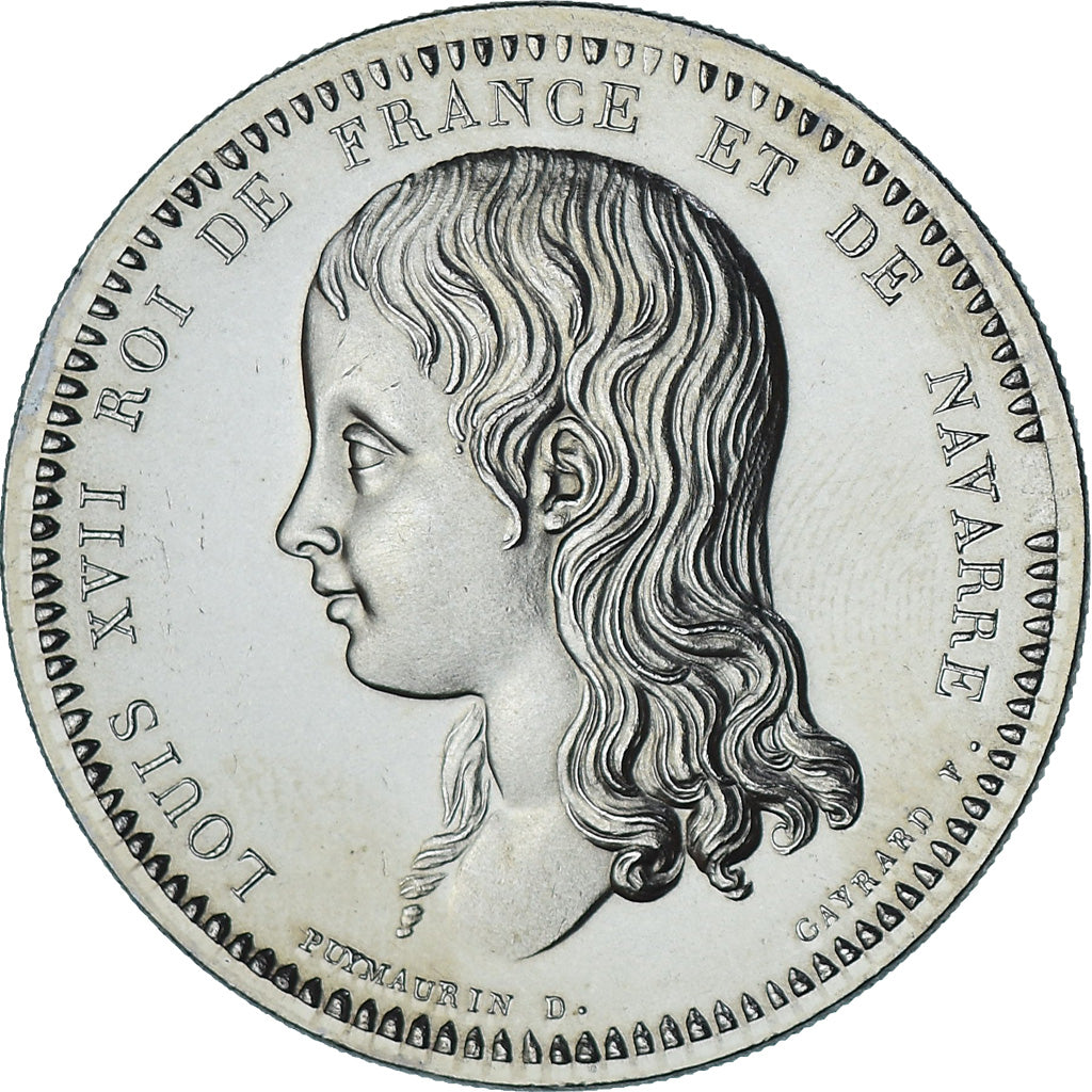 France, Médaille, Le Dauphin Louis XVII, History, SPL, Cupro-nickel