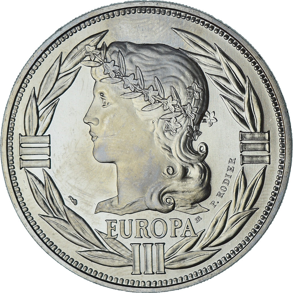 Frankreich, Medaille, Ecu Europa, Marianne, Society, 1988, UNZ, Kupfer-Nickel