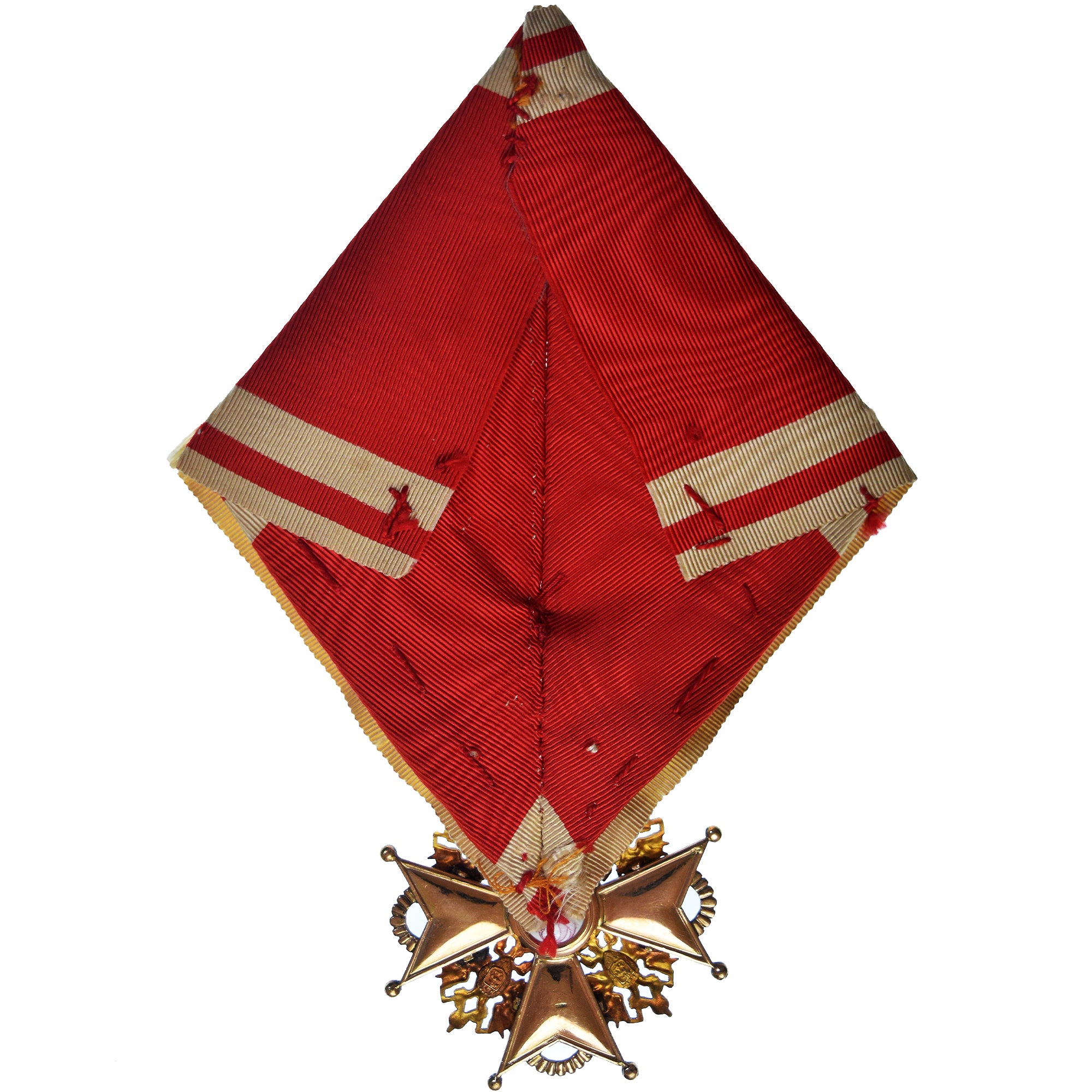 Russie, Ordre de Saint Stanislas, Nicolas II, Médaille, 1880-1900, 1ere Classe