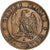 Moneta, Francia, Napoleon III, Napoléon III, 2 Centimes, 1861, Paris, BB+