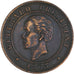 Moneta, Haiti, 20 Centimes, 1863, BB, Bronzo, KM:41