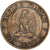 Moneda, Francia, Napoleon III, Napoléon III, 2 Centimes, 1855, Paris, MBC+
