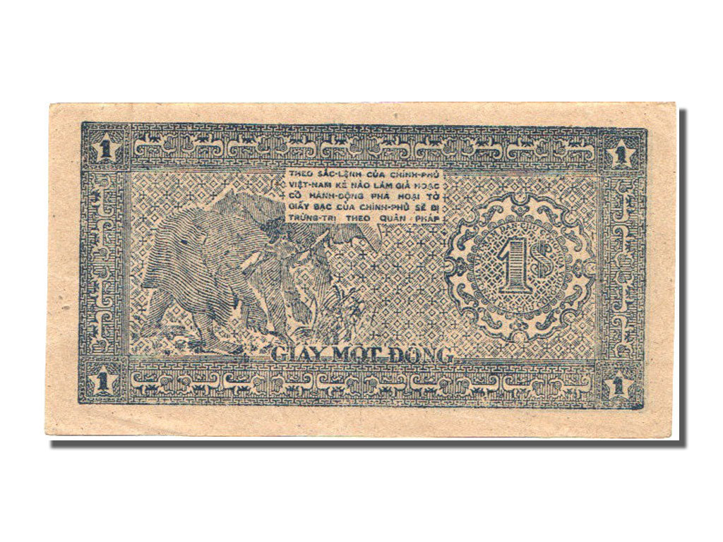 Banknote, Viet Nam, 1 D<ox>ng, 1947, UNC(65-70)