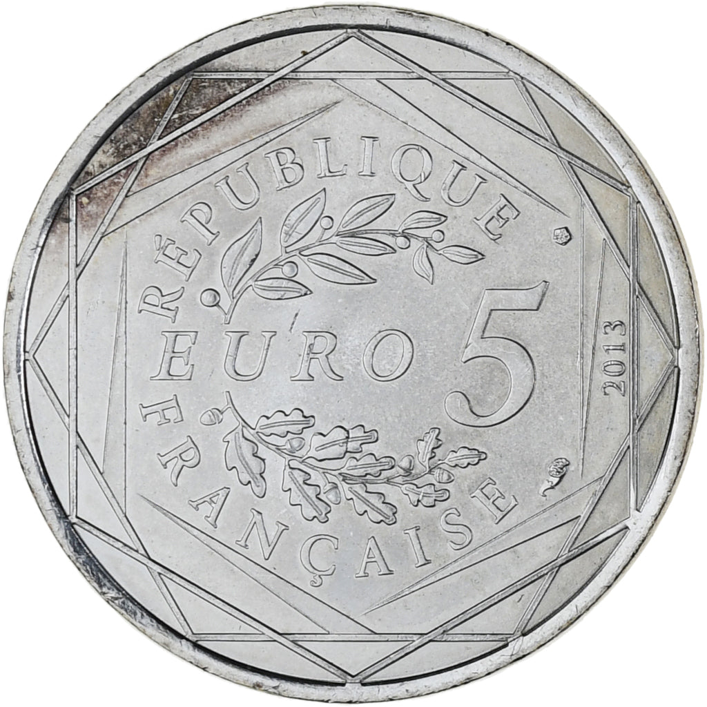 Francia, 5 Euro, Liberté, 2013, EBC+, Vellón