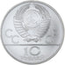 Coin, Russia, 10 Roubles, 1980, MS(63), Silver, KM:183