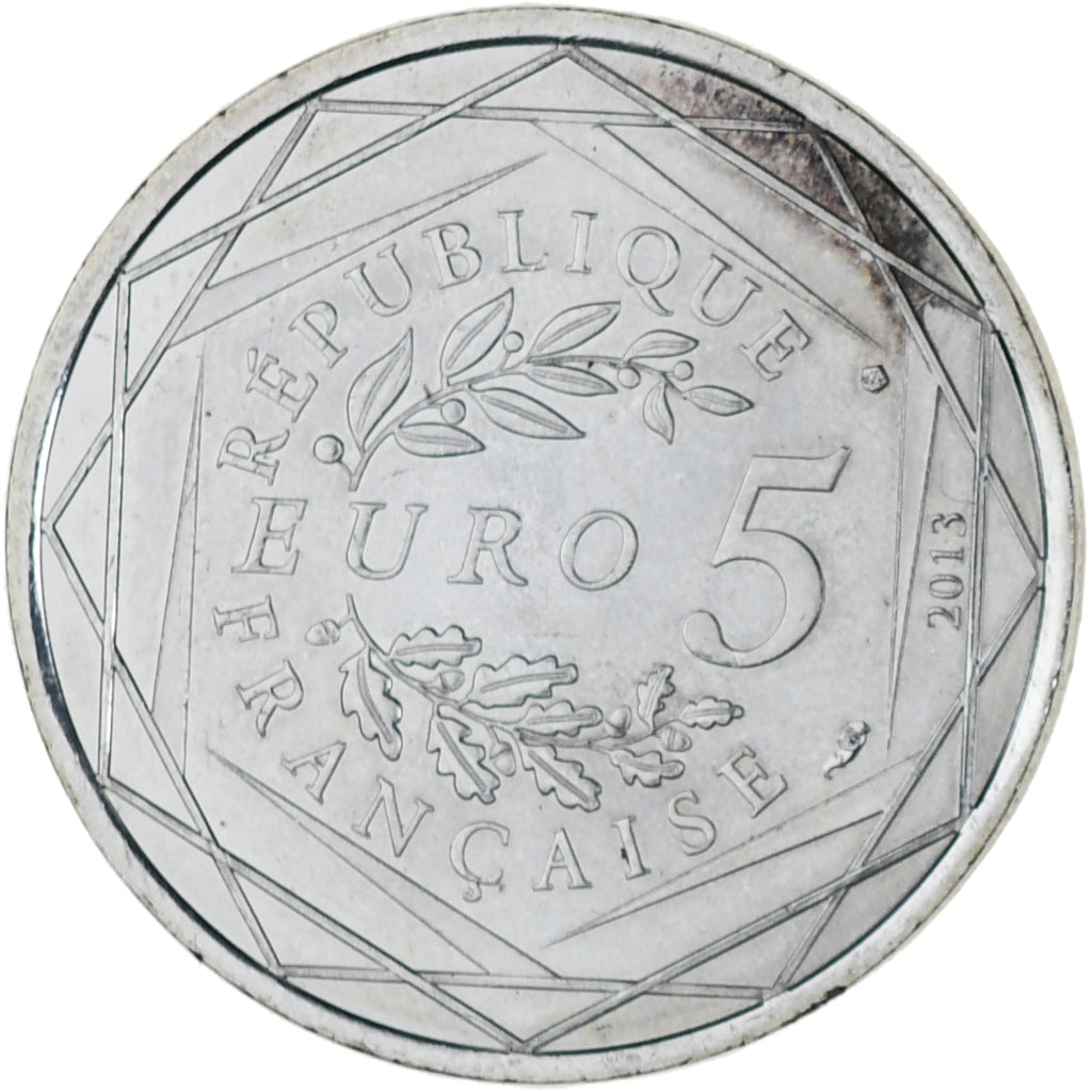 Francia, 5 Euro, Egalité, 2013, SC, Vellón