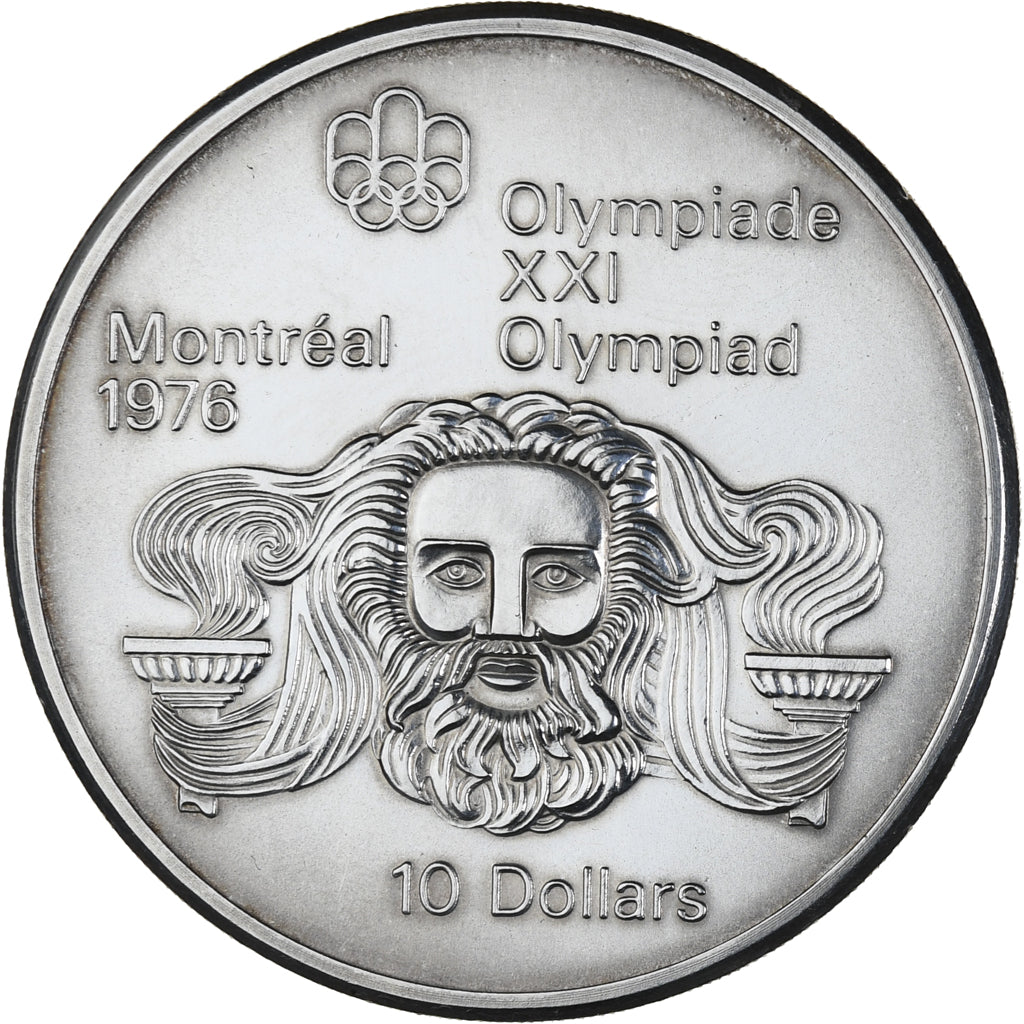 Coin, Canada, Elizabeth II, 10 Dollars, 1976, Royal Canadian Mint, Ottawa