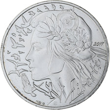 France, 20 Euro, Liberté, 2017, MS(64), Silver