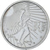 França, 15 Euro, Semeuse, 2008, MS(63), Prata, KM:1535