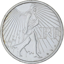 France, 25 Euro, Semeuse, 2009, MS(63), Silver, KM:1581