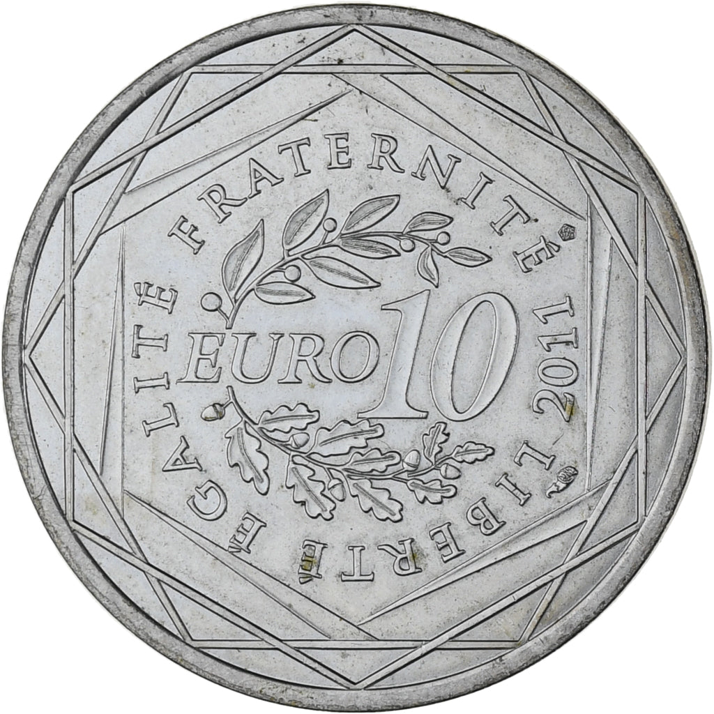 France, 10 Euro, Euros des régions, 2011, Paris, Champagne-Ardenne, MS(63)